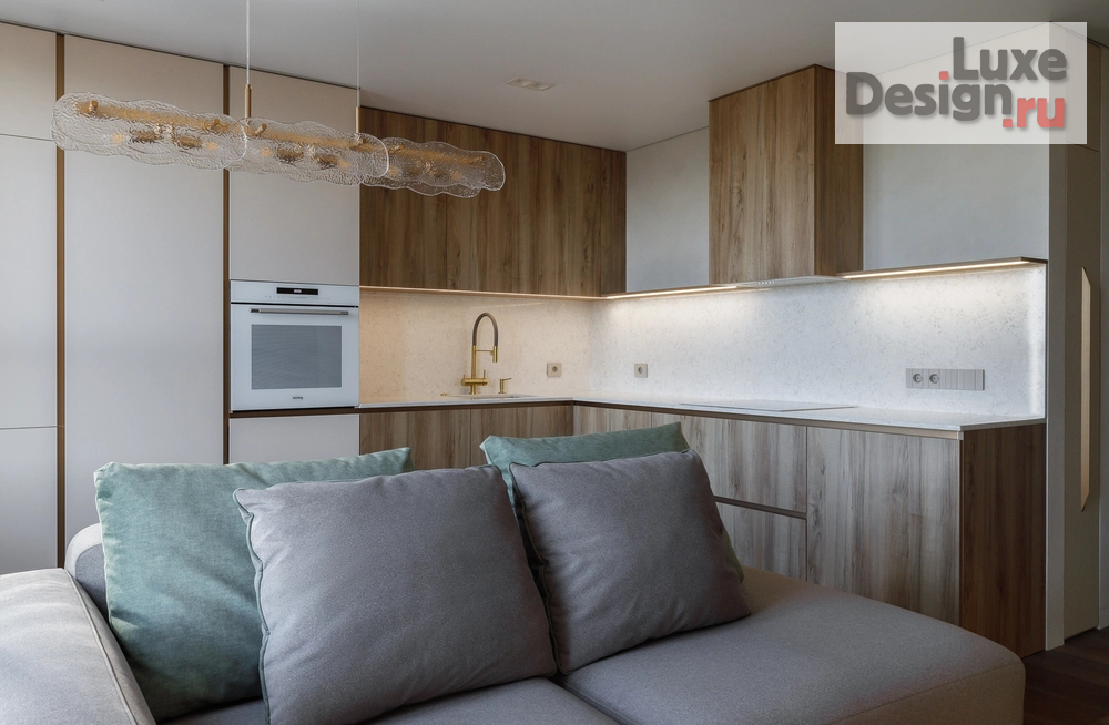 Дизайн интерьера трехкомнатной квартиры "Дизайн квартиры в современном стиле" (фото 13)