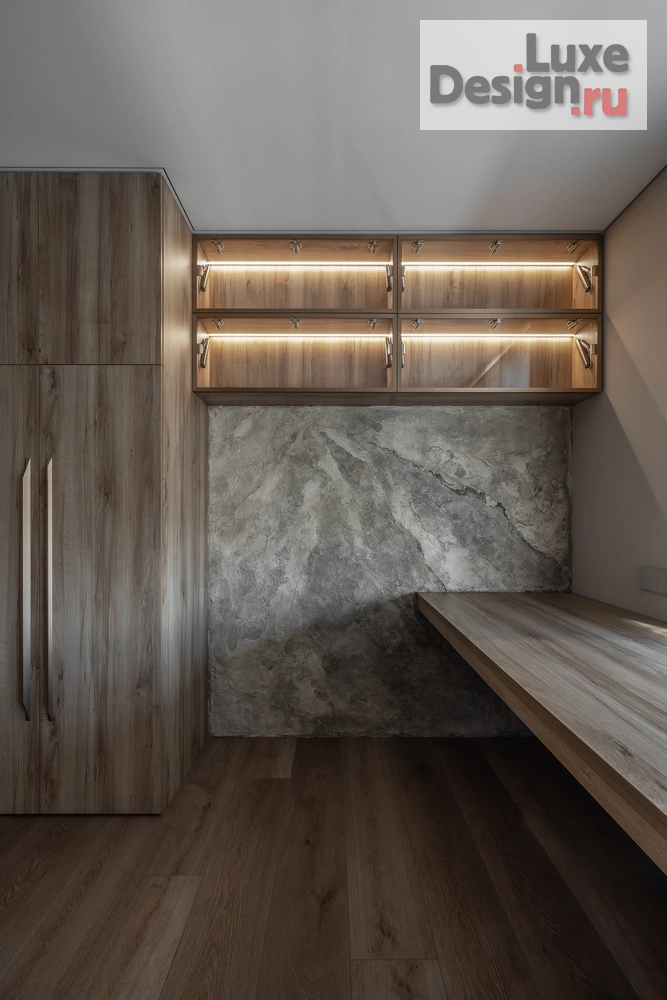 Дизайн интерьера трехкомнатной квартиры "Дизайн квартиры в современном стиле" (фото 11)