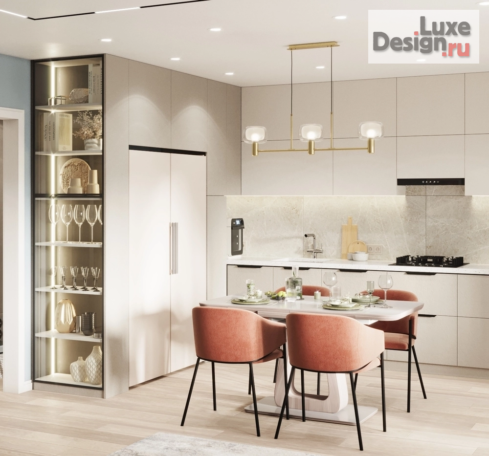 Дизайн интерьера квартиры "Квартира в современном стиле для семьи из 4-х человек" (фото 1)