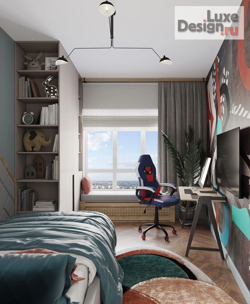 Дизайн интерьера квартиры "Классика советского кино в современном интерьере " (фото 7)