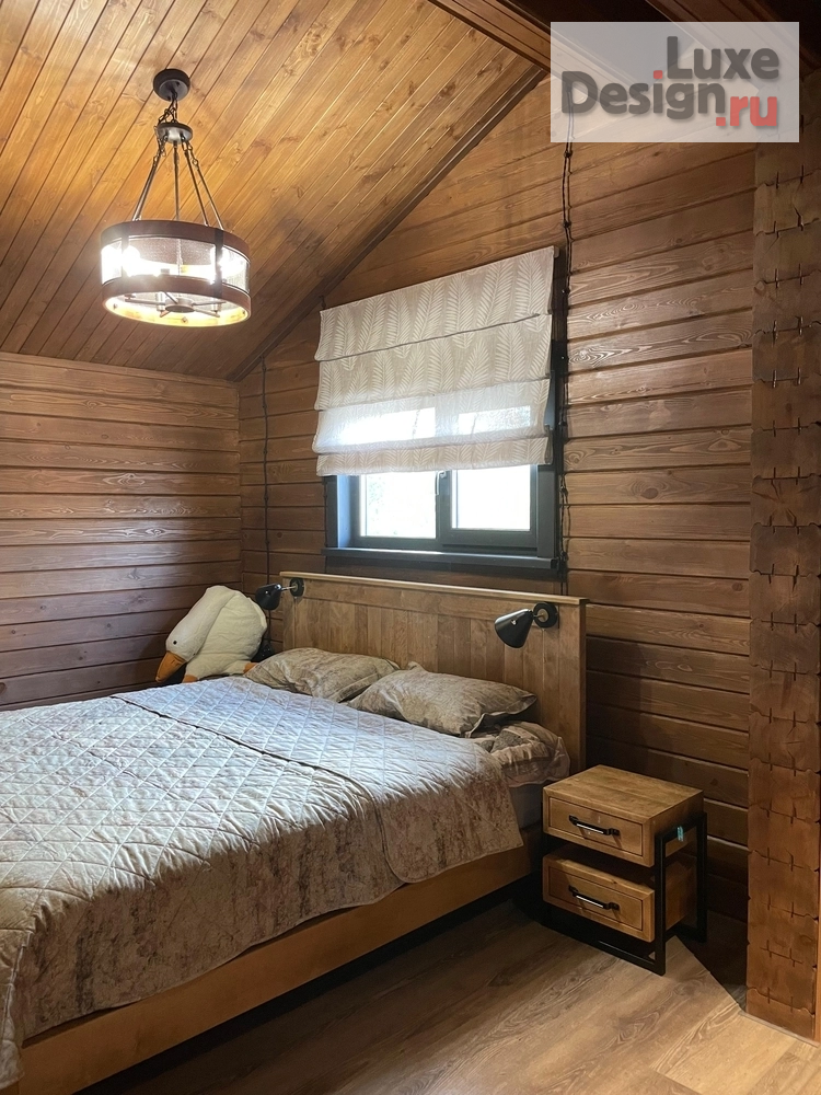 Дизайн интерьера загородного дома "Дом в соснах для молодой семьи" (фото 3)