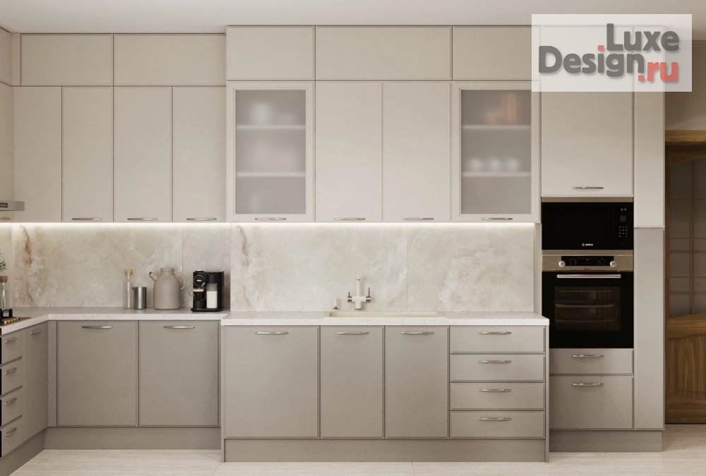 Дизайн интерьера кухни "Современная кухня на замену старой доброй классике" (фото 3)