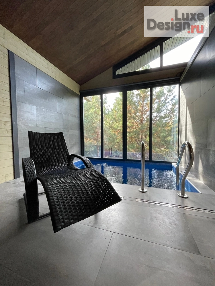 Дизайн интерьера загородного дома "Дом в соснах для молодой семьи" (фото 8)