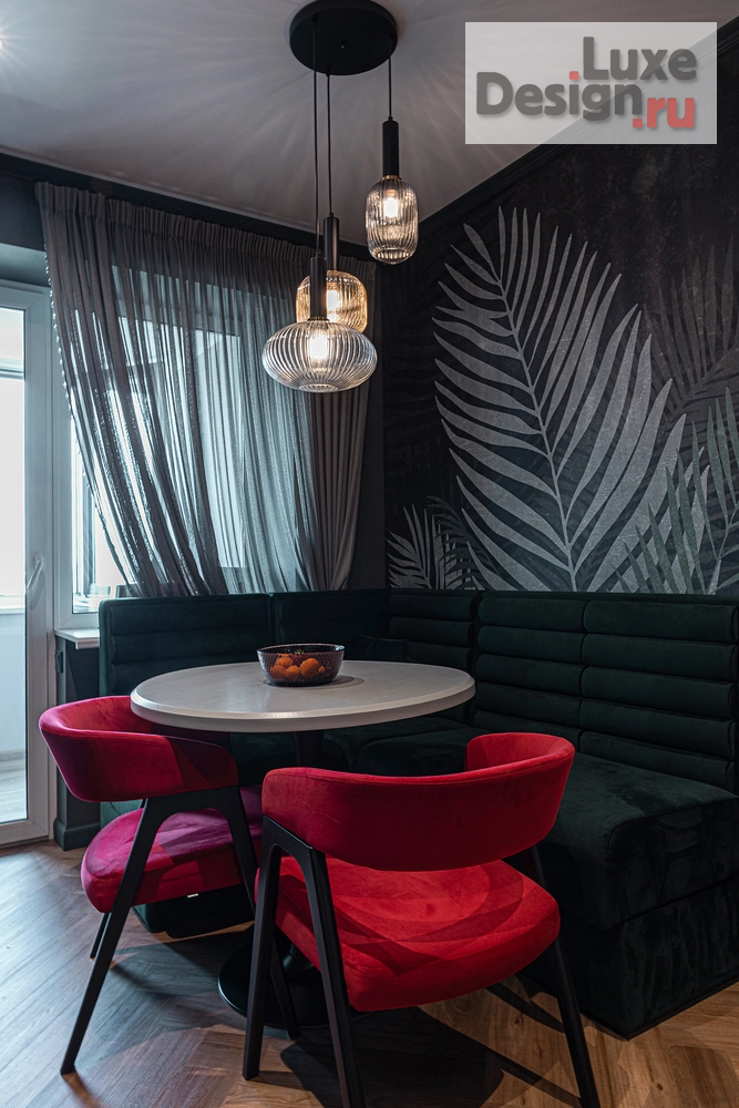 Дизайн интерьера квартиры "Насыщенные оттенки без компромиссов " (фото 3)