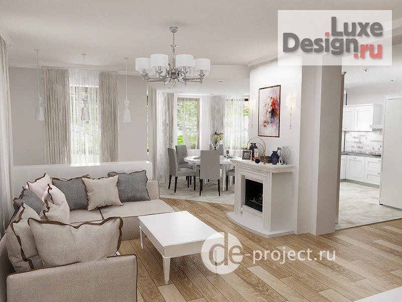 Дизайн интерьера коттеджа "Проект частного дома" (фото 8)