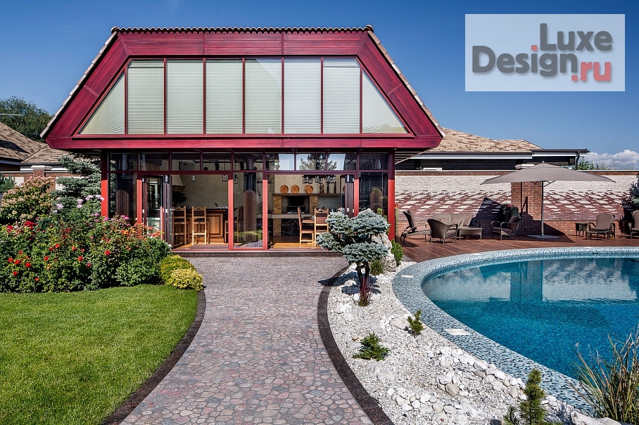 Частная архитектура "Экстерьер коттеджа" (фото 8)