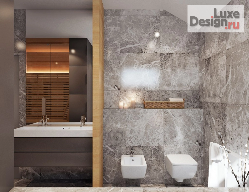 Дизайн интерьера коттеджа "Проект коттеджа в стиле лофт" (фото 11)