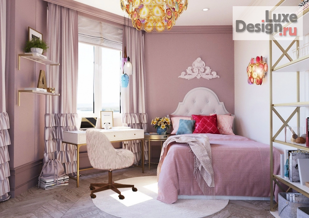 Дизайн интерьера трехкомнатной квартиры "ЯРКИЙ ИНТЕРЬЕР С ЭЛЕМЕНТАМИ ФЬЮЖН" (фото 15)