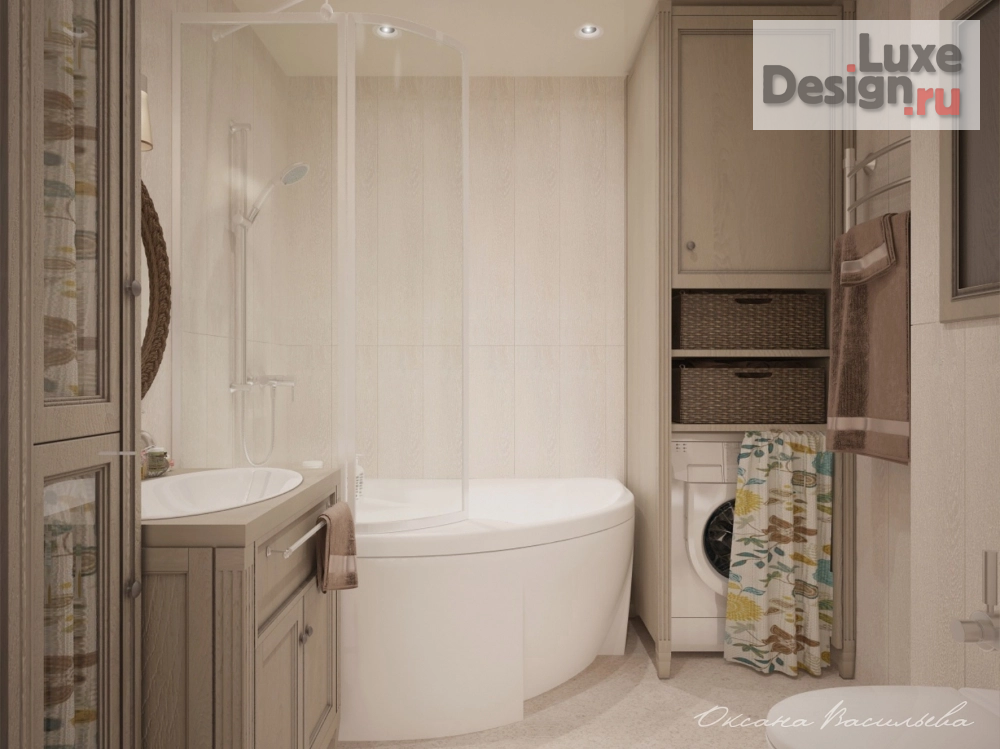 Дизайн интерьера трехкомнатной квартиры "Проект квартиры 64.3 кв.метра" (фото 23)