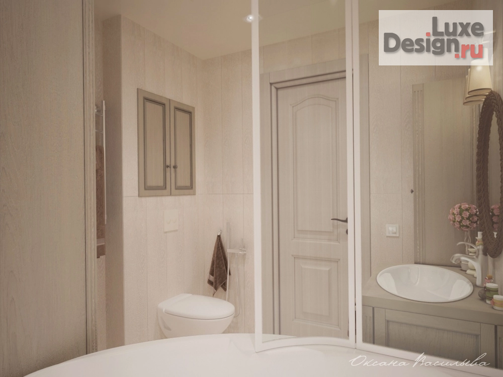 Дизайн интерьера трехкомнатной квартиры "Проект квартиры 64.3 кв.метра" (фото 24)