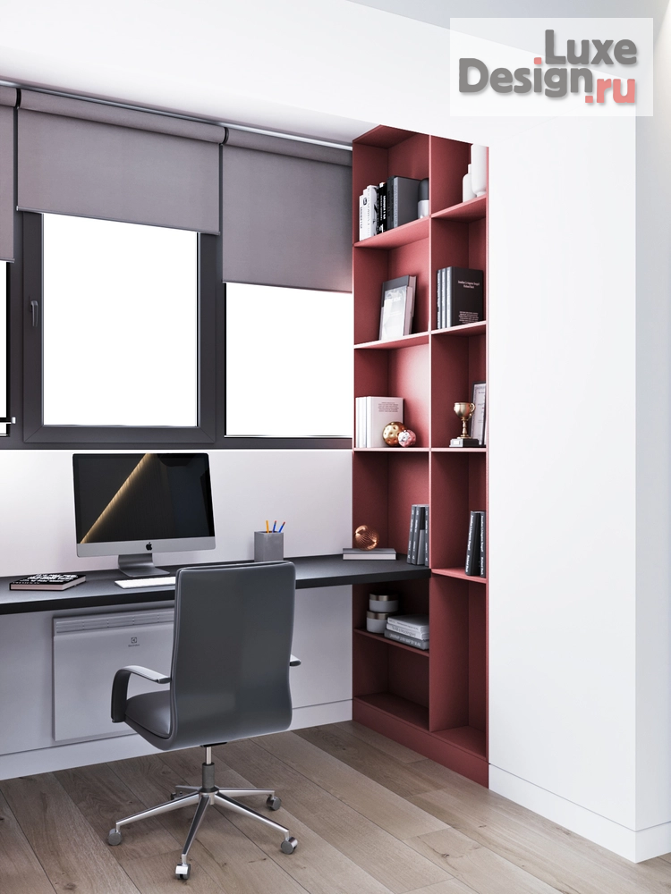 Дизайн интерьера трехкомнатной квартиры "Дизайн интерьера трехкомнатной квартиры "Дизайн квартиры ЖК На Троицкой"" (фото 15)