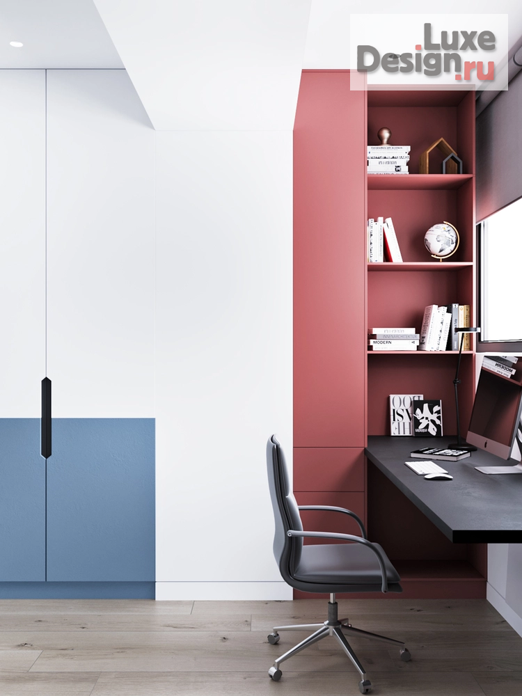 Дизайн интерьера трехкомнатной квартиры "Дизайн интерьера трехкомнатной квартиры "Дизайн квартиры ЖК На Троицкой"" (фото 16)