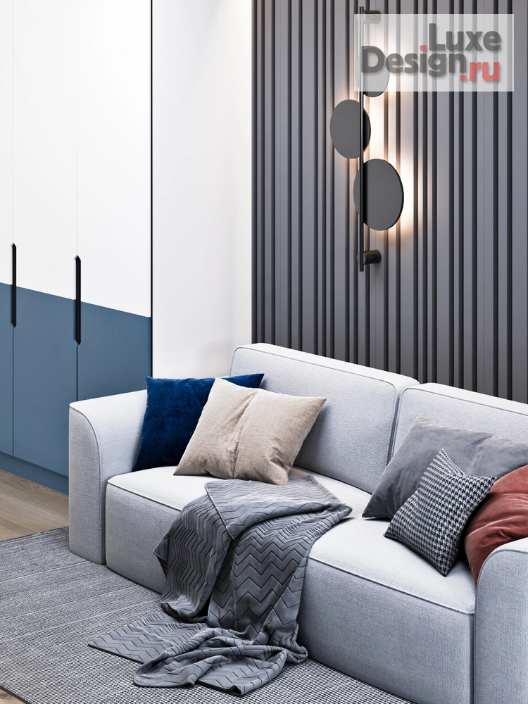 Дизайн интерьера трехкомнатной квартиры "Дизайн интерьера трехкомнатной квартиры "Дизайн квартиры ЖК На Троицкой"" (фото 18)