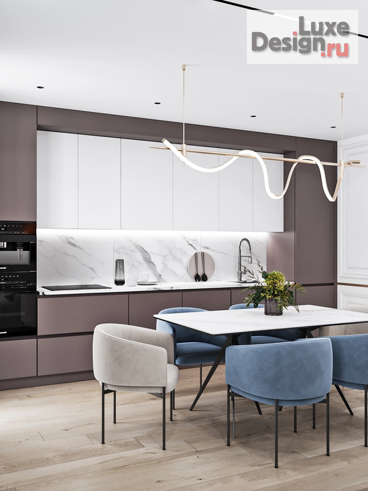 Дизайн интерьера трехкомнатной квартиры "Дизайн интерьера трехкомнатной квартиры "Дизайн квартиры ЖК На Троицкой"" (фото 8)