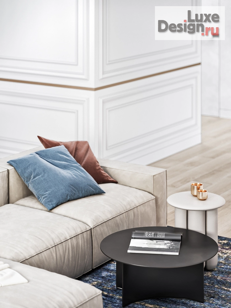 Дизайн интерьера трехкомнатной квартиры "Дизайн интерьера трехкомнатной квартиры "Дизайн квартиры ЖК На Троицкой"" (фото 5)