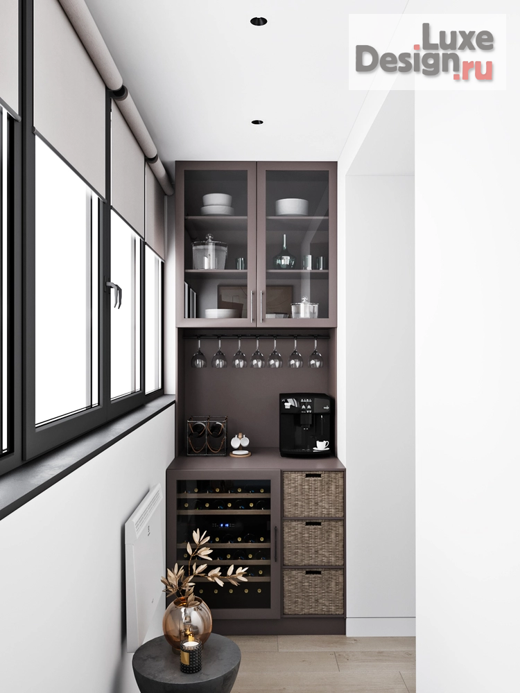 Дизайн интерьера трехкомнатной квартиры "Дизайн интерьера трехкомнатной квартиры "Дизайн квартиры ЖК На Троицкой"" (фото 20)