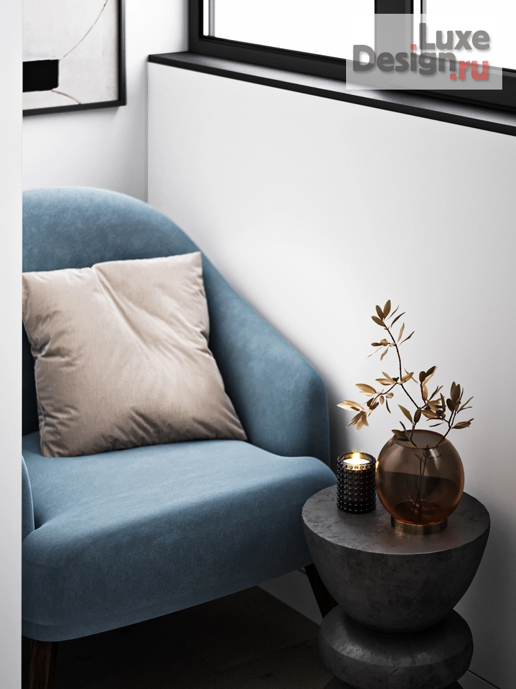 Дизайн интерьера трехкомнатной квартиры "Дизайн интерьера трехкомнатной квартиры "Дизайн квартиры ЖК На Троицкой"" (фото 24)