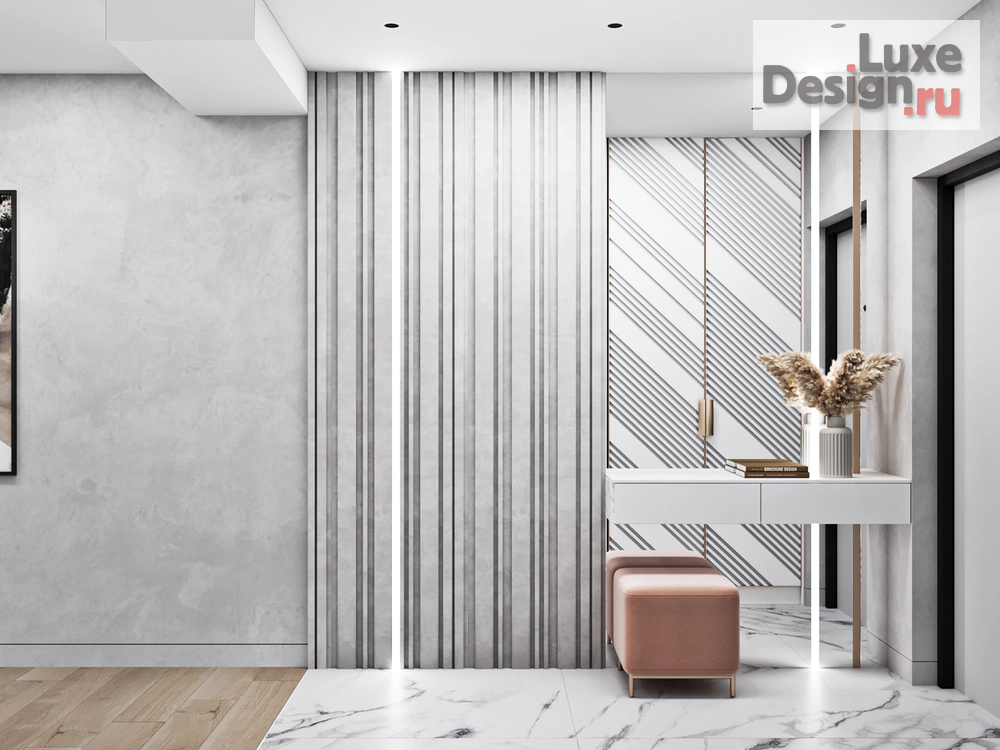 Дизайн интерьера трехкомнатной квартиры "Дизайн интерьера трехкомнатной квартиры "Дизайн квартиры ЖК На Троицкой"" (фото 27)