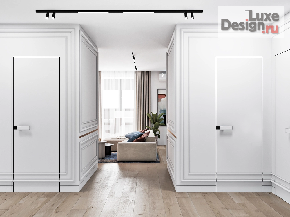 Дизайн интерьера трехкомнатной квартиры "Дизайн интерьера трехкомнатной квартиры "Дизайн квартиры ЖК На Троицкой"" (фото 28)