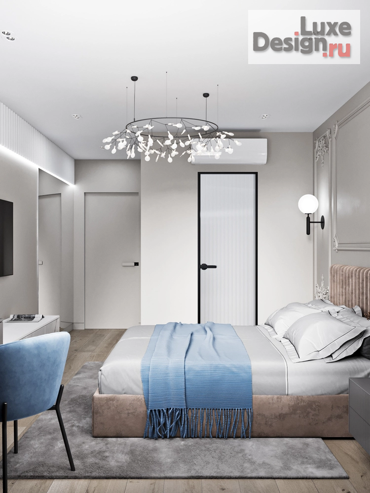 Дизайн интерьера трехкомнатной квартиры "Дизайн интерьера трехкомнатной квартиры "Дизайн квартиры ЖК На Троицкой"" (фото 33)