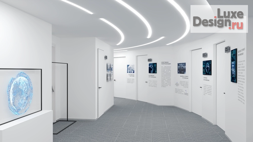 Дизайн интерьера офиса "Офисное помещение в современном стиле" (фото 7) от дизайнера Егерева Елена Дизайн интерьера офиса "Офисное помещение в современном стиле" (фото 7)