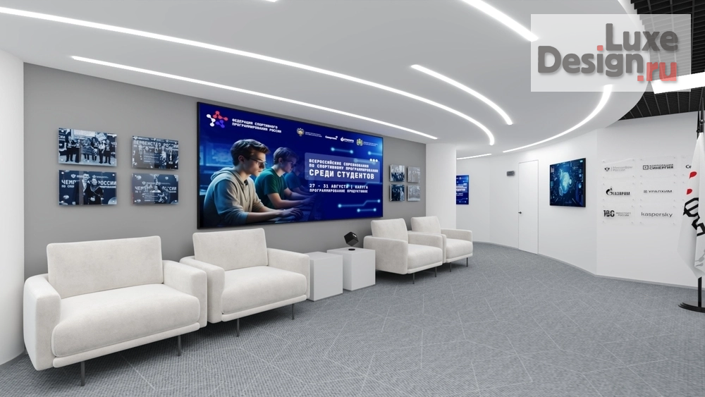 Дизайн интерьера офиса "Офисное помещение в современном стиле" (фото 10) от дизайнера Егерева Елена Дизайн интерьера офиса "Офисное помещение в современном стиле" (фото 10)