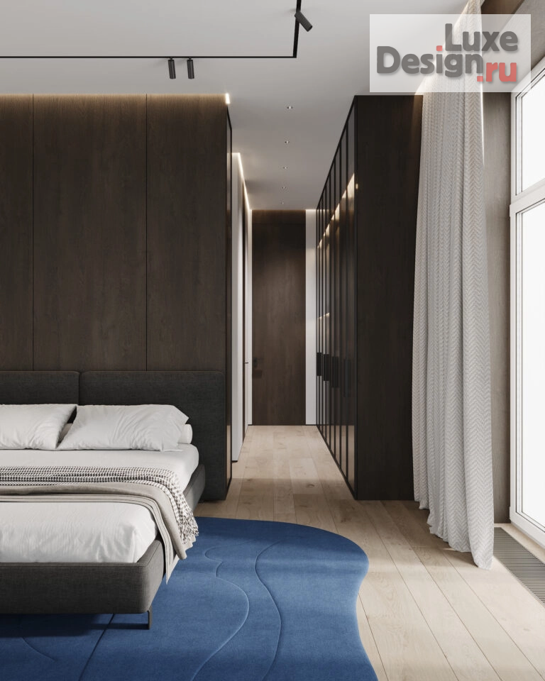 Дизайн интерьера загородного дома "Стиль минимализм в интерьере загородного дома в Москве" (фото 19)