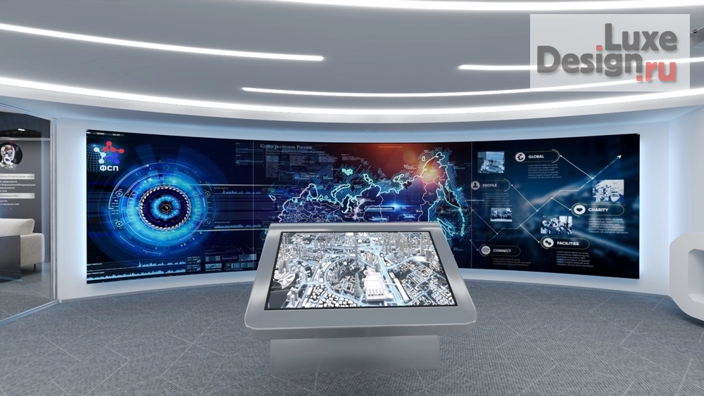 Дизайн интерьера офиса "Офисное помещение в современном стиле" (фото 1) от дизайнера Егерева Елена Дизайн интерьера офиса "Офисное помещение в современном стиле" (фото 1)