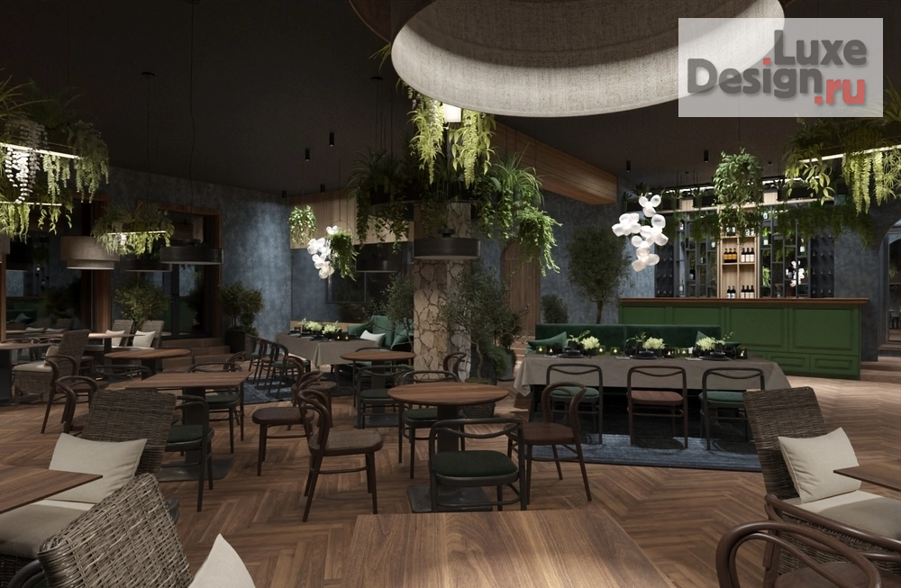 Дизайн интерьера ресторана "Ресторан Вертолетка в Самаре" (фото 5)