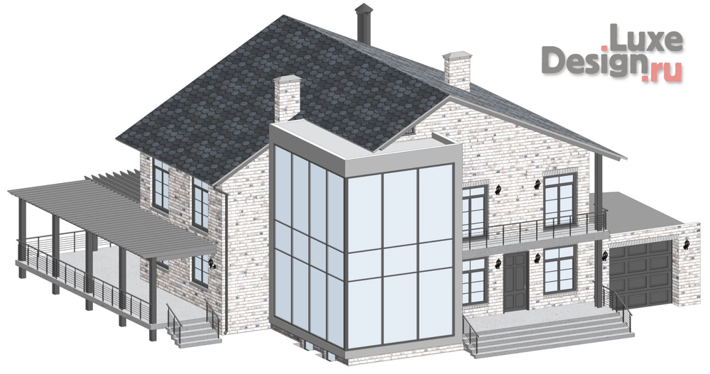 Частная архитектура "Дом в лагуне" (фото 6)