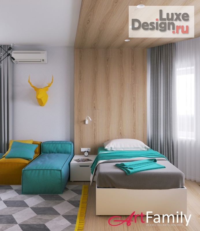 Дизайн интерьера четырехкомнатной квартиры "Проект квартиры 117 кв.м." (фото 2)