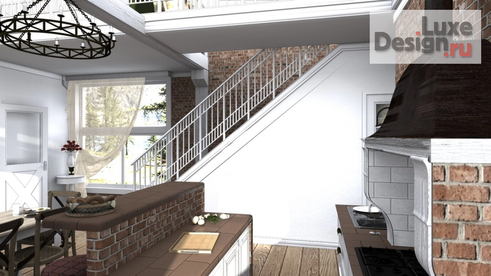 Дизайн интерьера загородного дома "Проект загородного дома" (фото 8)