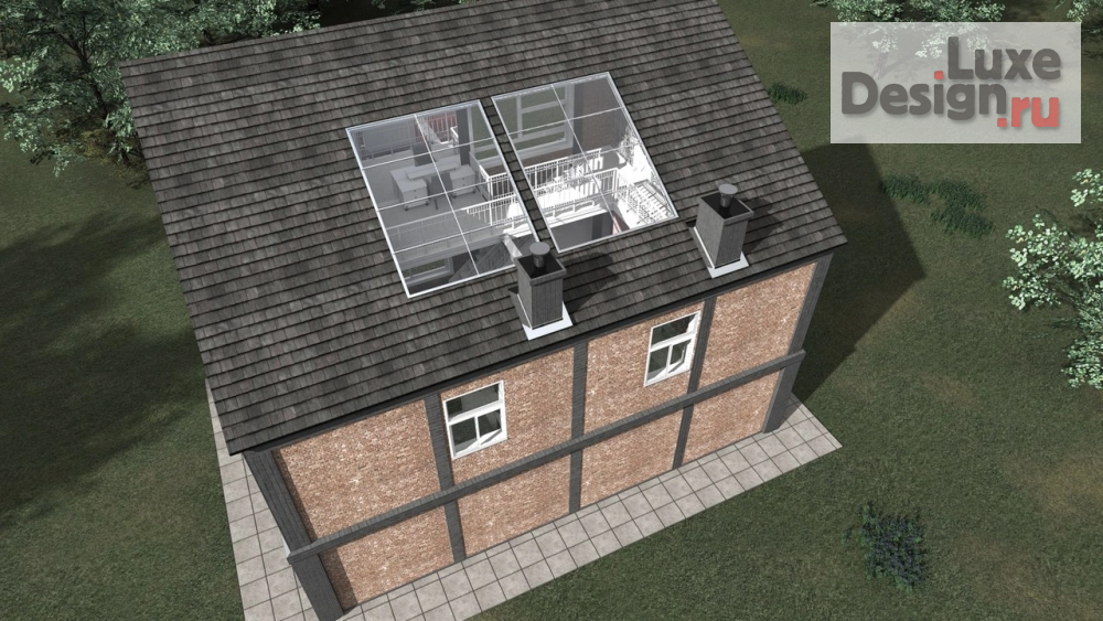 Дизайн интерьера загородного дома "Проект загородного дома" (фото 14)