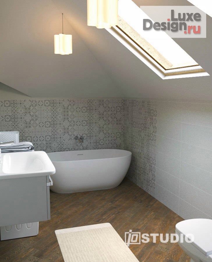 Дизайн интерьера мансарды "Проект мансарды в коттедже" (фото 12)