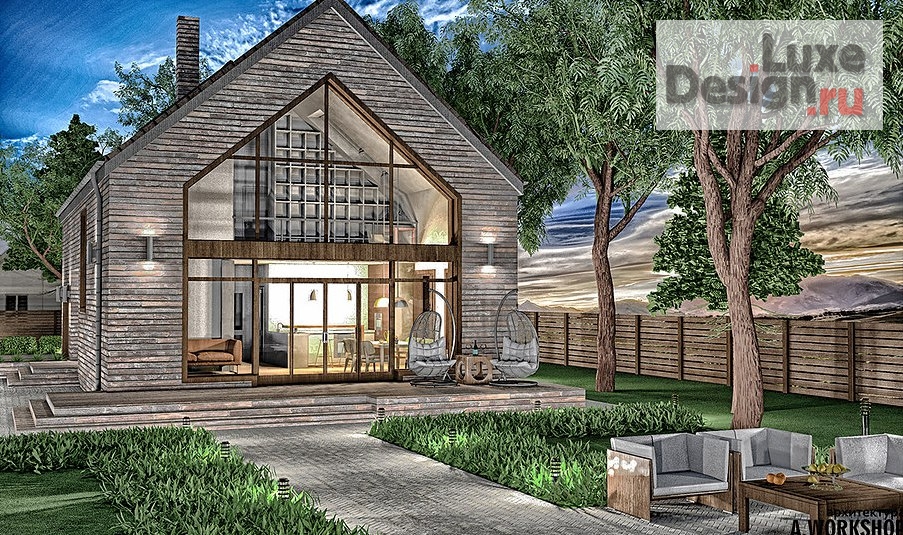 Частная архитектура "Проект загородного дома" (фото 1)