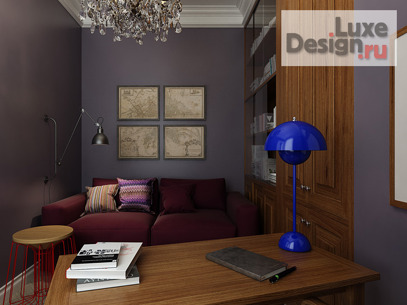 Дизайн интерьера трехкомнатной квартиры "Дизайн интерьера на Полевой 78 кв.м." (фото 2)