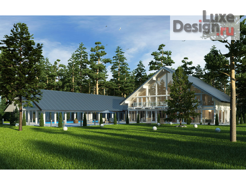 Частная архитектура "Проект дома в Подмосковье" (фото 2)