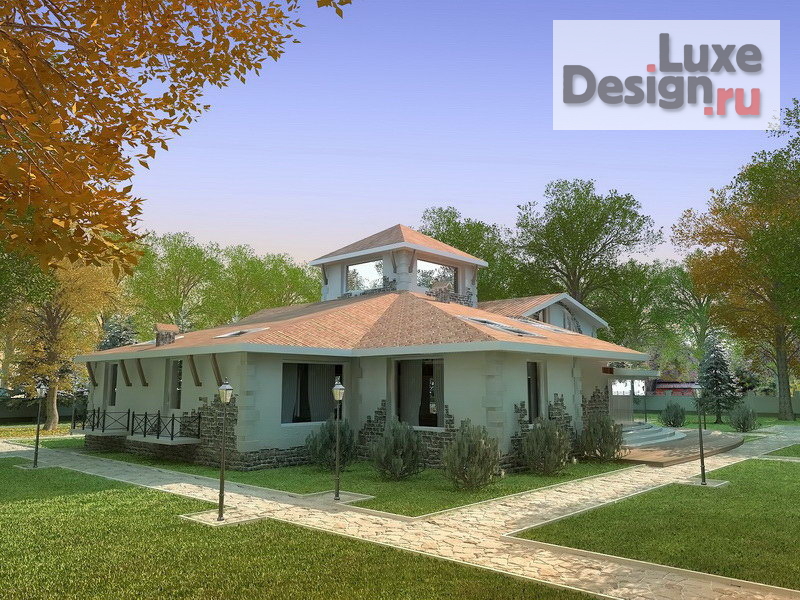 Частная архитектура "Проект загородного дома " (фото 1)