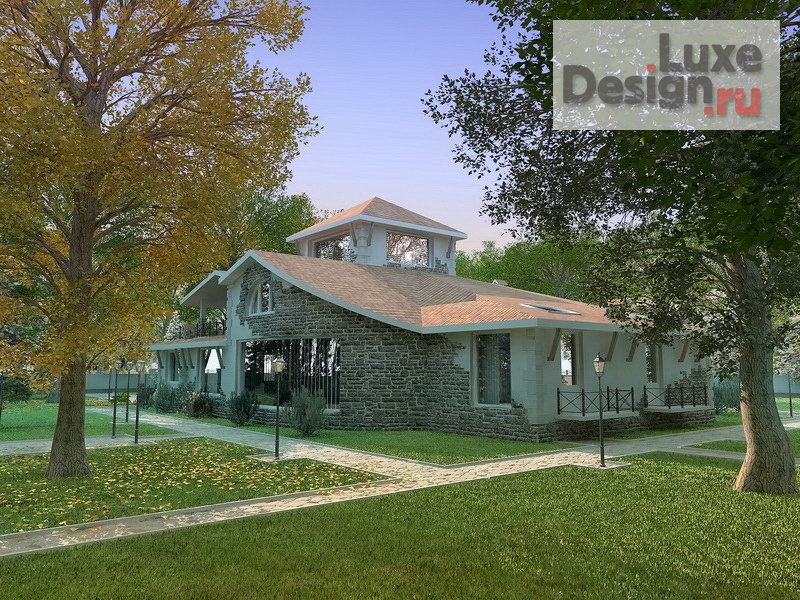 Частная архитектура "Проект загородного дома " (фото 5)