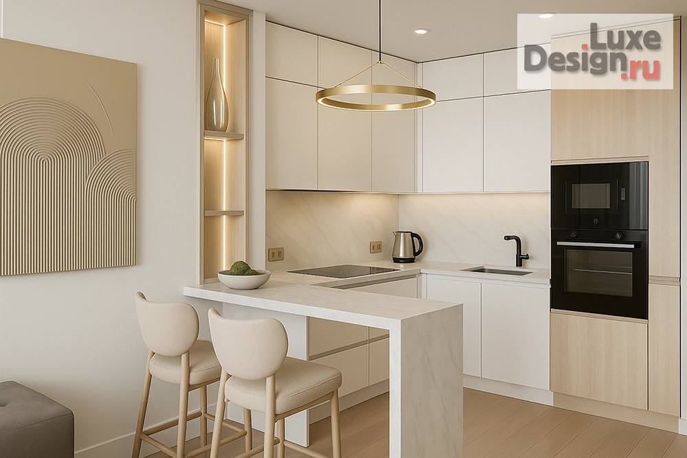 Дизайн интерьера двухкомнатной квартиры "ЖК Трансгруз" (фото 2)