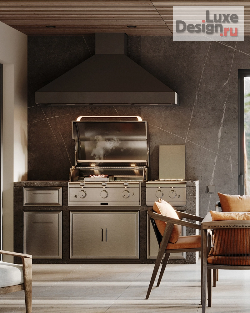 Дизайн интерьера загородного дома "Дом с двухсветной гостиной" (фото 46)