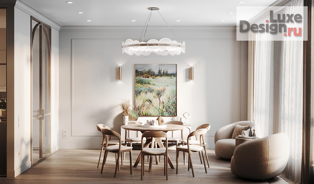 Дизайн интерьера двухкомнатной квартиры "Удобная квартира в уютных материалах" (фото 23)