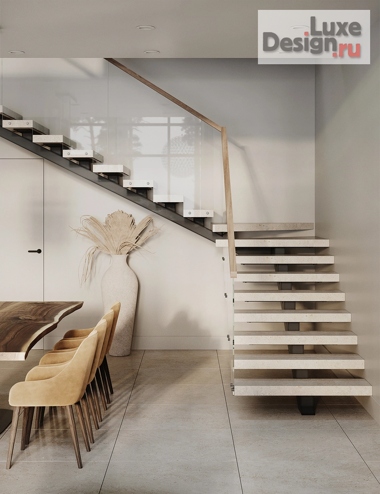 Дизайн интерьера загородного дома "Дом с двухсветной гостиной" (фото 13)