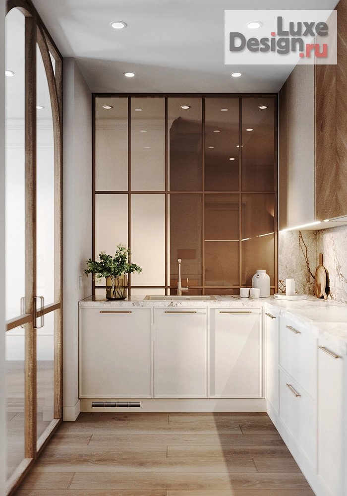 Дизайн интерьера двухкомнатной квартиры "Удобная квартира в уютных материалах" (фото 13)