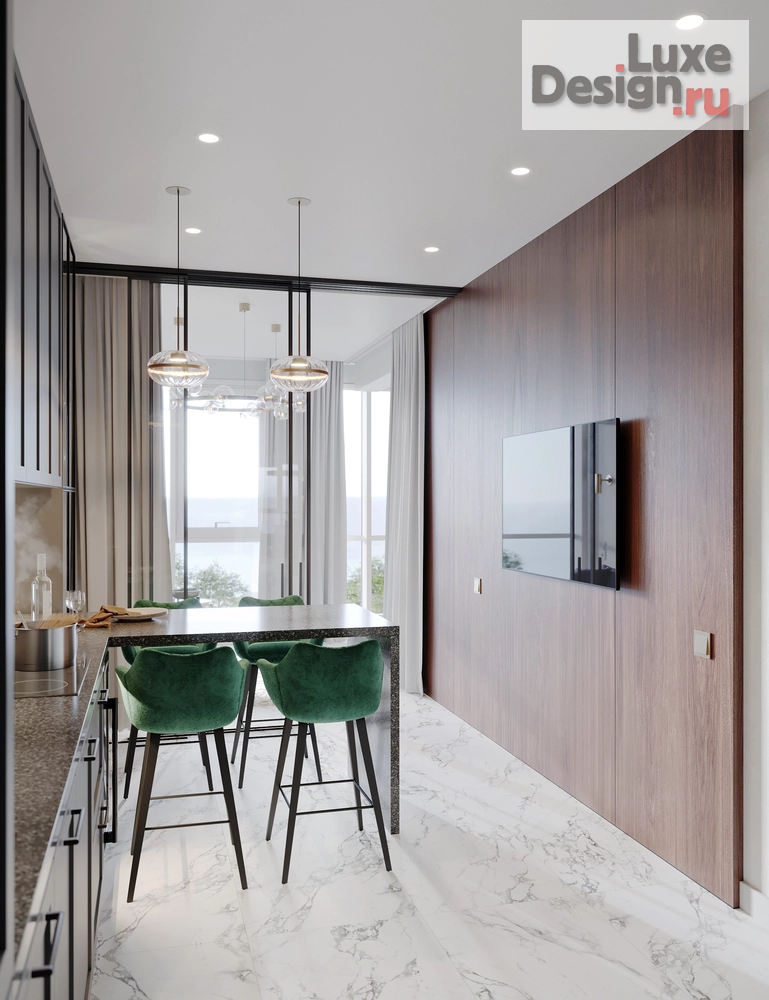 Дизайн интерьера квартиры "Квартира с видом на море" (фото 10)