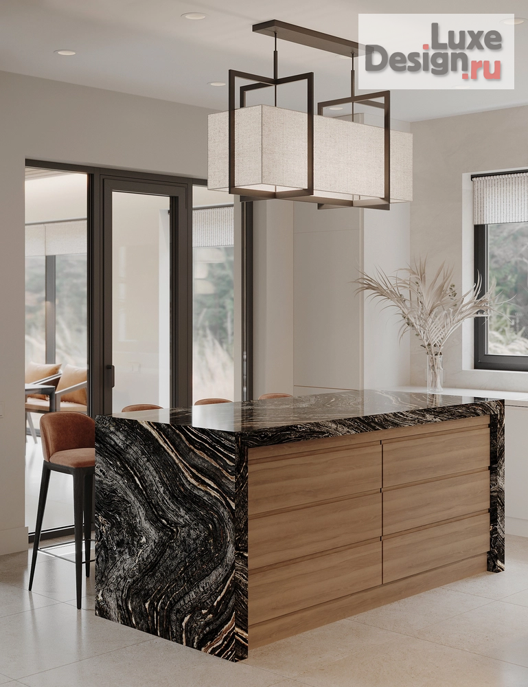 Дизайн интерьера загородного дома "Дом с двухсветной гостиной" (фото 24)