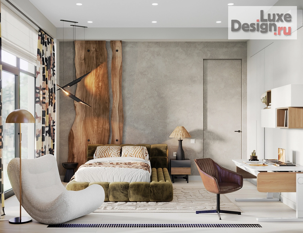 Дизайн интерьера коттеджа "Дом на просеке" (фото 32)