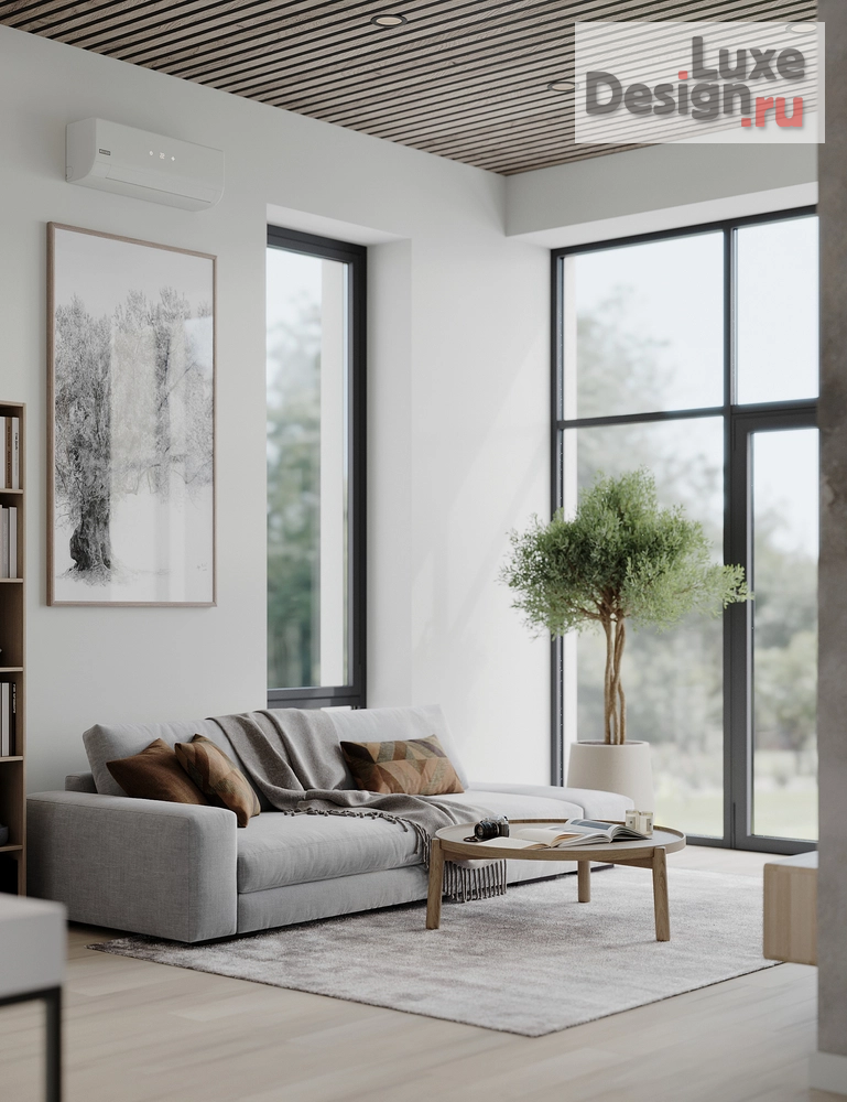 Дизайн интерьера коттеджа "Дом на просеке" (фото 36)