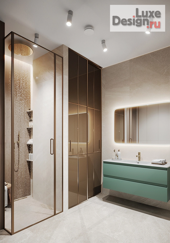 Дизайн интерьера двухкомнатной квартиры "Удобная квартира в уютных материалах" (фото 25)