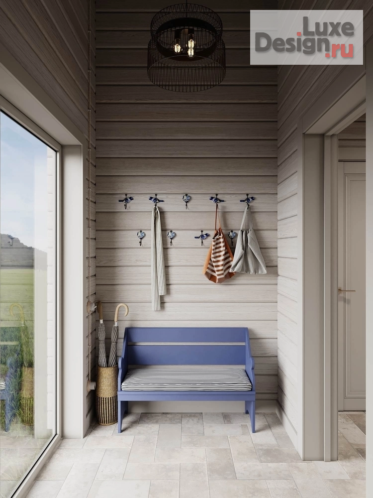 Дизайн интерьера загородного дома "Срубовой дом на Волге" (фото 12)